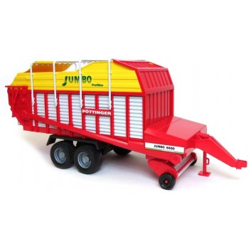 bruder Pottinger 6600 Profiline Forage Trailer Χορτοσυλλεκτική Jumbo BR002214 4001702022143