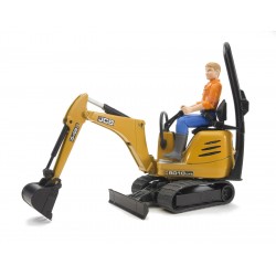 bruder JCB 8010 CTS Micro Εκσκαφέας υδραυλικός JCB με χειριστή 62002 4001702620028