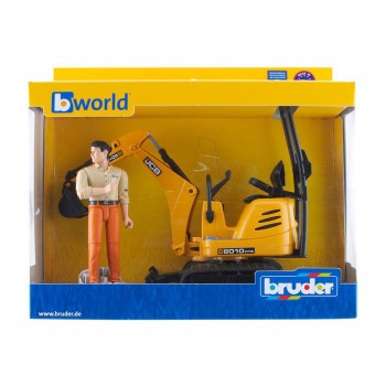 bruder Jcb 8010 Cts Micro Excavator With Figure 62002 4001702620028