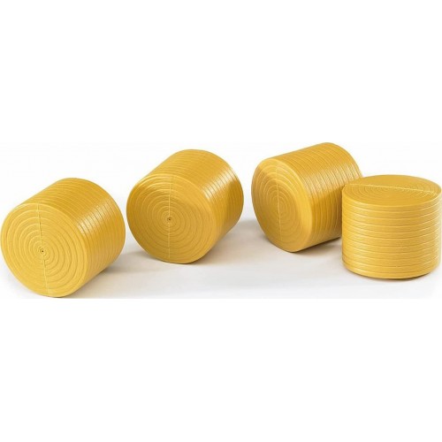 bruder Round Hay Bales Pack Of 4 BR002344 4001702023447
