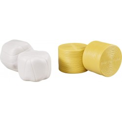 bruder Round Hay Bales Pack Of 4 Assorted 02345 4001702023454