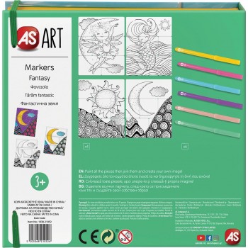 As company Art Markers Fantasy For Ages 3+ 1038-21052 5203068210526