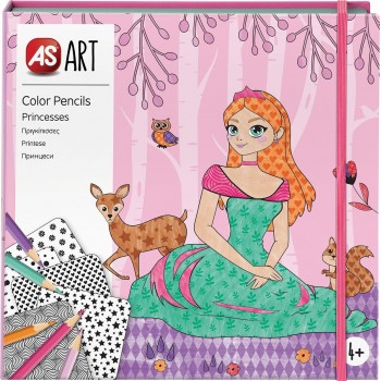 As company Art Colored Pencils Princesses For Ages 4+ 1038-21054 5203068210540
