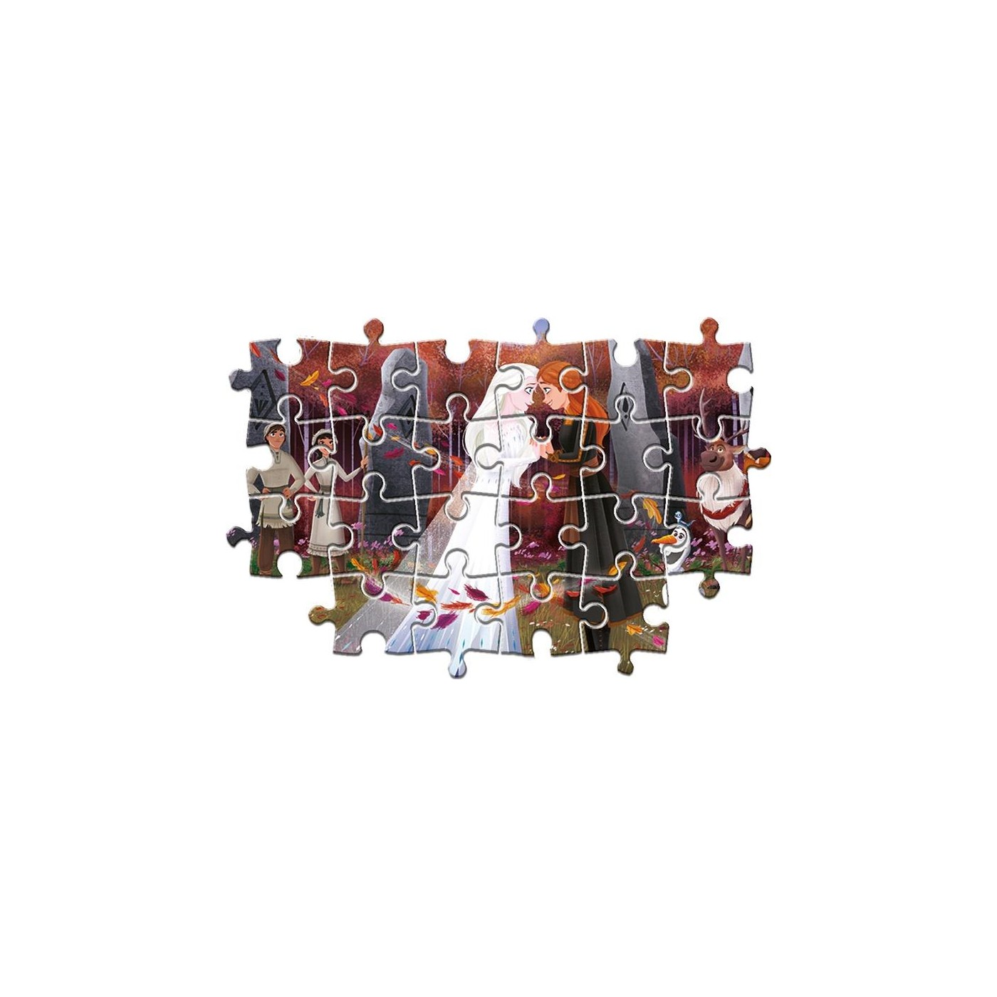 Clementoni Kids Puzzle Maxi Super Color Frozen 2 24 Pcs 1200-24217 ...