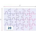 Clementoni Kids Puzzle Super Color Peppa Pig 2X20 Pcs 1200-24778 8005125247783