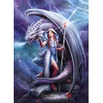 Clementoni Παζλ Anne Stokes Dragon Mage 1000 Τμχ 1260-39525 8005125395255
