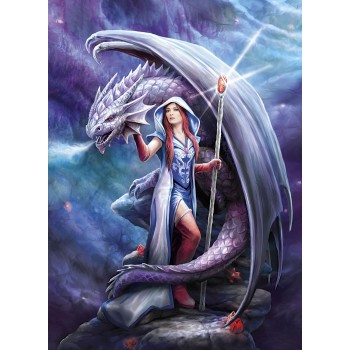 Clementoni Παζλ Anne Stokes Dragon Mage 1000 Τμχ 1260-39525 8005125395255