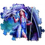 Clementoni Παζλ Anne Stokes Dragon Mage 1000 Τμχ 1260-39525 8005125395255