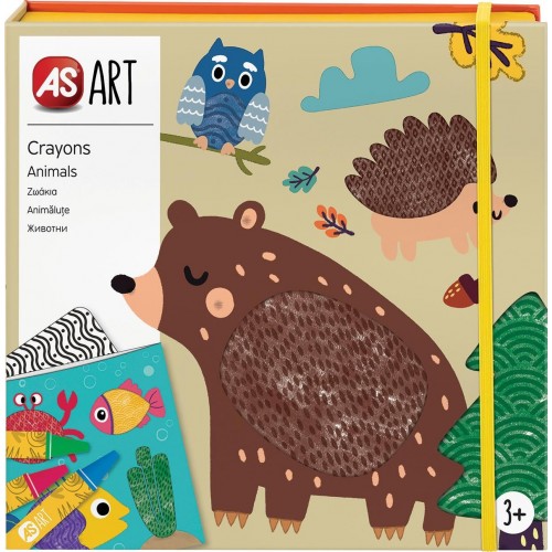 As company Art Crayons Animals For Ages 3+ 1038-21051 5203068210519