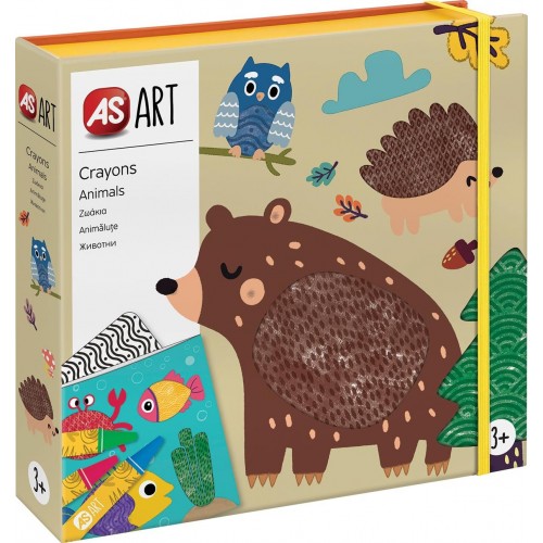 As company Art Crayons Animals For Ages 3+ 1038-21051 5203068210519