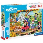 Clementoni Παιδικό Παζλ Color Mickey Friends 24 Τμχ 1200-24218 8005125242184