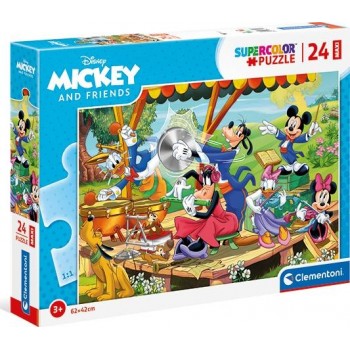 Clementoni Παιδικό Παζλ Color Mickey Friends 24 Τμχ 1200-24218 8005125242184