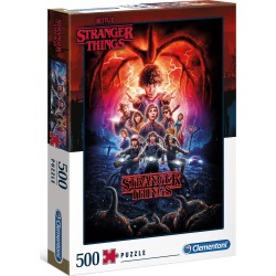 Clementoni Παζλ Netflix Stranger Things 500 Τμχ 1220-35087 8005125350872
