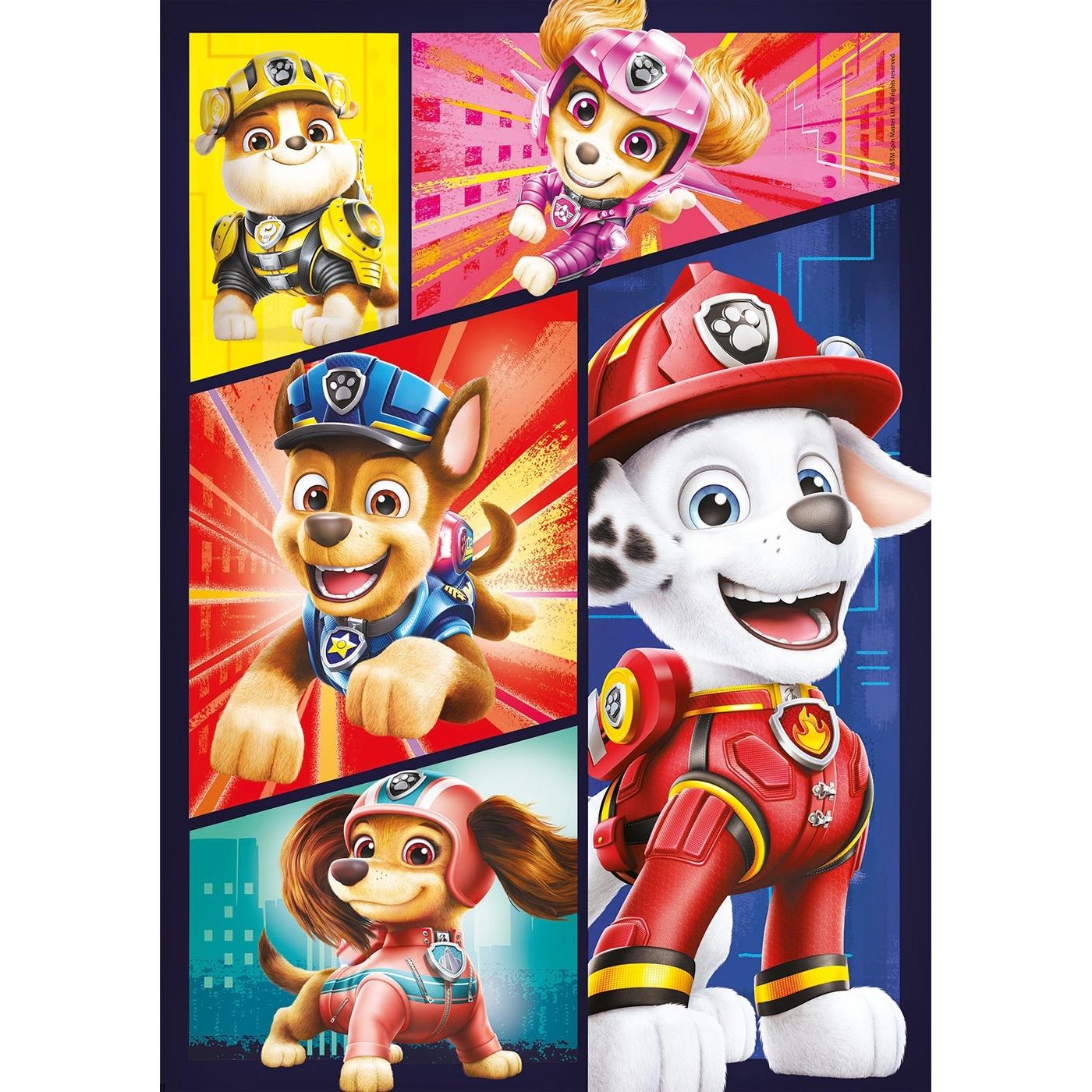Clementoni Kids Puzzle Super Color Paw Patrol The Movie 60 Pcs 1200 ...