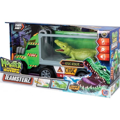 As company Teamsterz Monster Moverz Διάσωση Κροκόδειλου Όχημα Με Φώτα Και Ήχους Για 3+ Χρονών 7535-17285 5050841728514