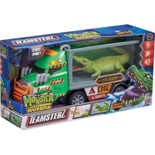 As company Teamsterz Monster Moverz Διάσωση Κροκόδειλου Όχημα Με Φώτα Και Ήχους Για 3+ Χρονών 7535-17285 5050841728514