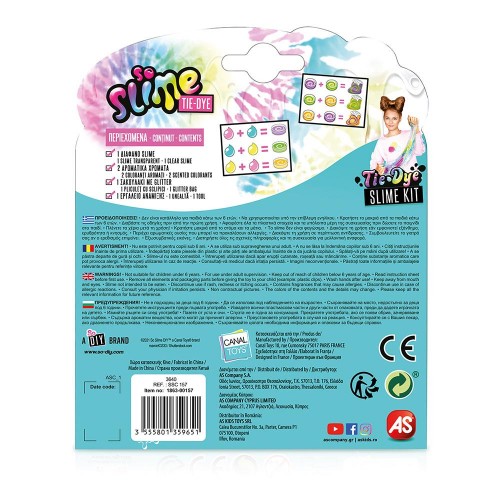 As company Slime Tie-Dye Slime Kit Για 6+ Χρονών 1863-00157 3555801359651