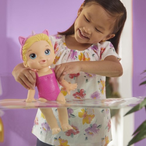 Hasbro Baby Alive Glam Spa Doll, Unicorn, Color Reveal Nails And Makeup, 12.8-Inch Waterplay Toy, Kids 3 Up, Blonde Hair F3564 5