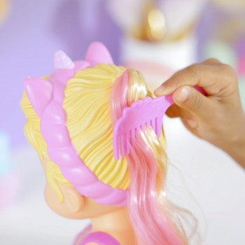 Hasbro Baby Alive Glam Spa Doll, Unicorn, Color Reveal Nails And Makeup, 12.8-Inch Waterplay Toy, Kids 3 Up, Blonde Hair F3564 5