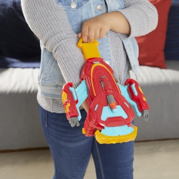 Hasbro Marvel Avengers Mech Strike Iron Man  Εκτοξευτης Με  3 Βελάκια Nerf F0266 5010993797851