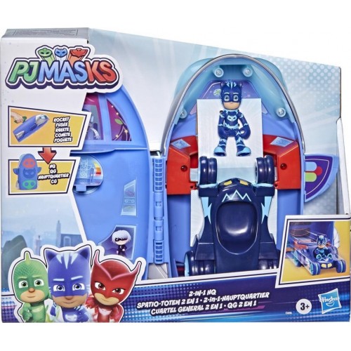 Hasbro Pj Masks 2-In-1 Headquarter Play Set F2098 5010993844166