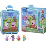 Hasbro Peppa Pig Peppa's Adventures Carry-Along Friends Case Toy, Includes 4 Figures And Carrying Case, Ages 3 Up F2461 50109938