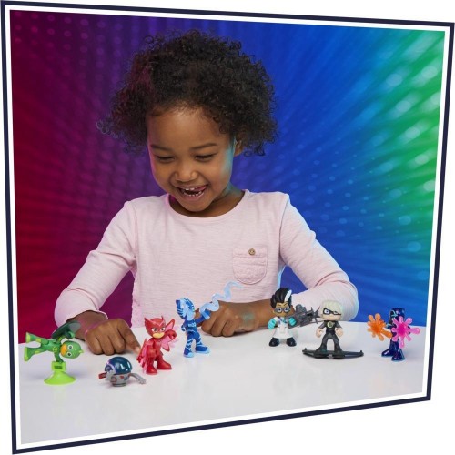 Hasbro PJ Masks Hero And Villain Figure Set Preschool Toy, 7 Action Figures With 10 Accessories, Ages 3 Up F2096 5010993837274