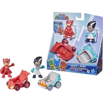Hasbro PJ Masks  Owlette Vs Romeo Οχήματα Δράσης F2649 / F2842 5010993847730