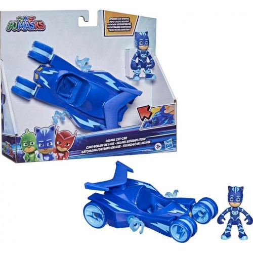 Hasbro PJ Masks Catboy Deluxe Vehicle Preschool Toy, Cat-Car Toy With Action Figure For Kids Ages 3 And Up F2109 / F2135 5010993