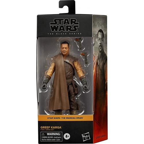 Hasbro Star Wars The Black Series Greef Karga Toy 15 Cm Scale Mandalorian Collectible Action Figure E8908 / F1305 5010993789979