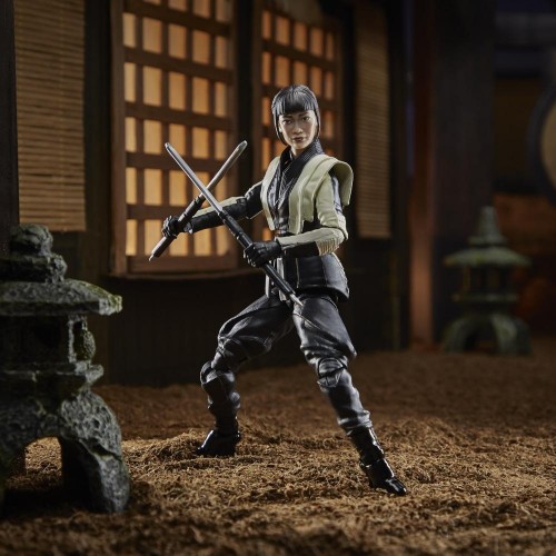 Hasbro G.I. Joe Classified Series Snake Eyes: Origins Akiko Action Figure 18, Premium Toy With Custom Package Art F0112 50109937