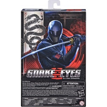 Hasbro G.I. Joe Classified Series Snake Eyes: Origins Akiko Action Figure 18, Premium Toy With Custom Package Art F0112 50109937