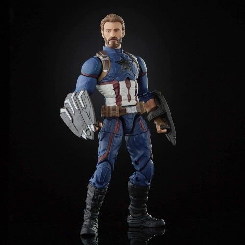 Hasbro Avengers - Infinity Marvel Legends Series, Captain America 15 Cm Action Figure, Premium Design, Includes 5 Accessories F0