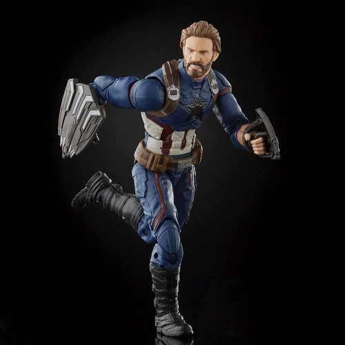 Hasbro Avengers - Infinity Marvel Legends Series, Captain America 15 Cm Action Figure, Premium Design, Includes 5 Accessories F0