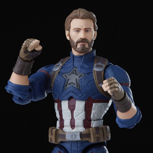 Hasbro Avengers - Infinity Marvel Legends Series, Captain America 15 Cm Action Figure, Premium Design, Includes 5 Accessories F0