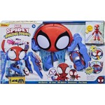 Hasbro Marvel Spidey And His Amazing Friends Web-Quarters Playset With Lights, Sounds, Vehicle F1461 5010993864263