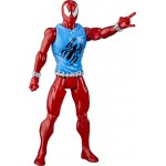 Hasbro Marvel Spider-Man: Titan Hero Series Blast Gear Marvel’S Scarlet Spider 12-Inch-Scale Super Action Figure Toy E7329 / E85