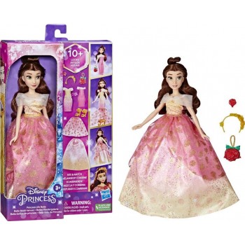 Hasbro Disney Princess Life Belle Fashion Doll, 10 Outfit Combinations, Toy For Kids 3 Years Old And Up F4455 / F4625 5010993953