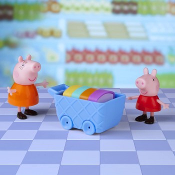 Hasbro Peppa Pig Peppas Adventures Peppas Supermarket Playset Preschool Toy: 2 Figures, 8 Accessories F3634 / F4410 501099392972