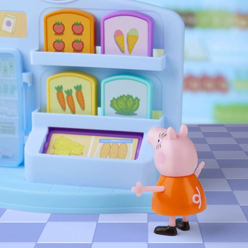 Hasbro Peppa Pig Peppas Adventures Peppas Supermarket Playset Preschool Toy: 2 Figures, 8 Accessories F3634 / F4410 501099392972