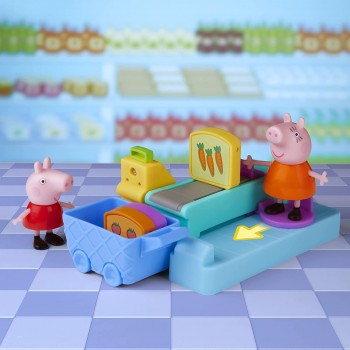 Hasbro Peppa Pig Peppas Adventures Peppas Supermarket Playset Preschool Toy: 2 Figures, 8 Accessories F3634 / F4410 501099392972