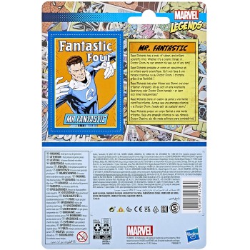 Hasbro Marvel Legends Series 3.75-Inch Retro 375 Collection Mr. Fantastic Action Figure Toy F2648 / F3811 5010993947584