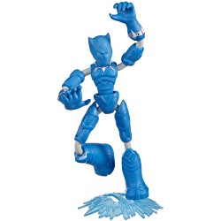 Hasbro Avengers Marvel Bend And Flex Missions Black Panther Ice Mission Action Figure, 6-Inch-Scale Bendable Toy F4008 / F4015 5
