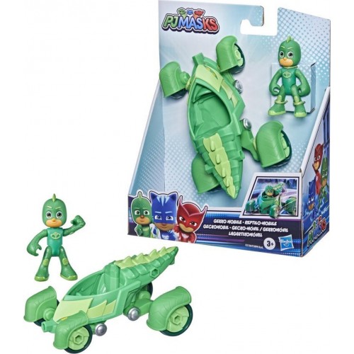 Hasbro PJ Masks Gekko-Mobile Preschool Toy, Gekko Car With Action Figure For Kids Ages 3 And Up F2099 / F2130 5010993837243