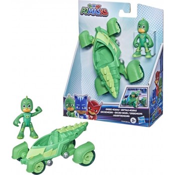 Hasbro PJ Masks Gekko-Mobile Preschool Toy, Gekko Car With Action Figure For Kids Ages 3 And Up F2099 / F2130 5010993837243