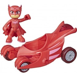 Hasbro PJ Masks Owl Glider Preschool Toy, Owlette Car With Action Figure For Kids Ages 3 And Up F2099 / F2129 5010993837250