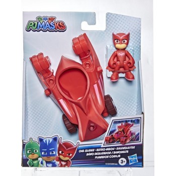 Hasbro PJ Masks Owl Glider Preschool Toy, Owlette Car With Action Figure For Kids Ages 3 And Up F2099 / F2129 5010993837250