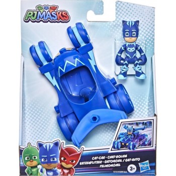 Hasbro PJ Masks Cat-Car Preschool Toy, Hero Vehicle With Catboy Action Figure For Kids Ages 3 And Up F2099 / F2131 5010993837236