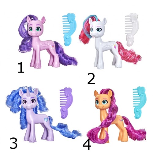 Hasbro My Little Pony A New Generation Best Movie Friends Figure - 3-Inch Pony Toy With Comb For Kids Ages 3 And Up F2612 501099