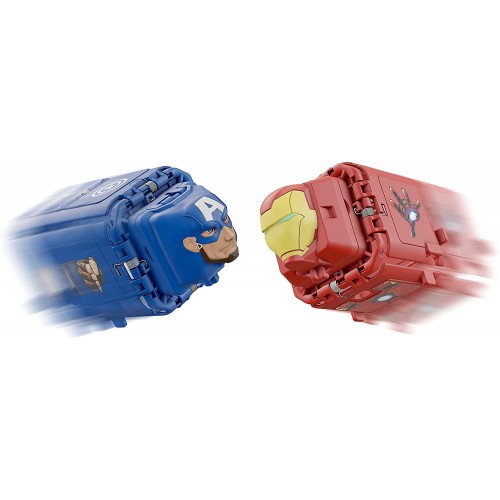bot-i Marvel Avengers Battle Cubes 2-Pack, Iron Man VS Thor, Unleash Power, Launch Attack, 2 Cubes And 6 Tokens 37202 8411936999